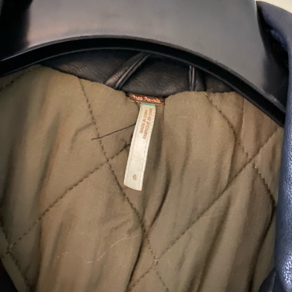 Free People Soho Faux Leather Moto Jacket - Picture 4 of 4